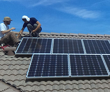 Solar panels for home Edwards AFB