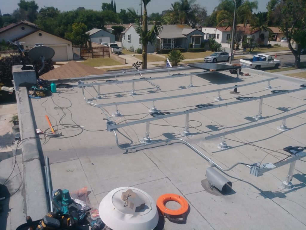 solar power system Lemoore Station