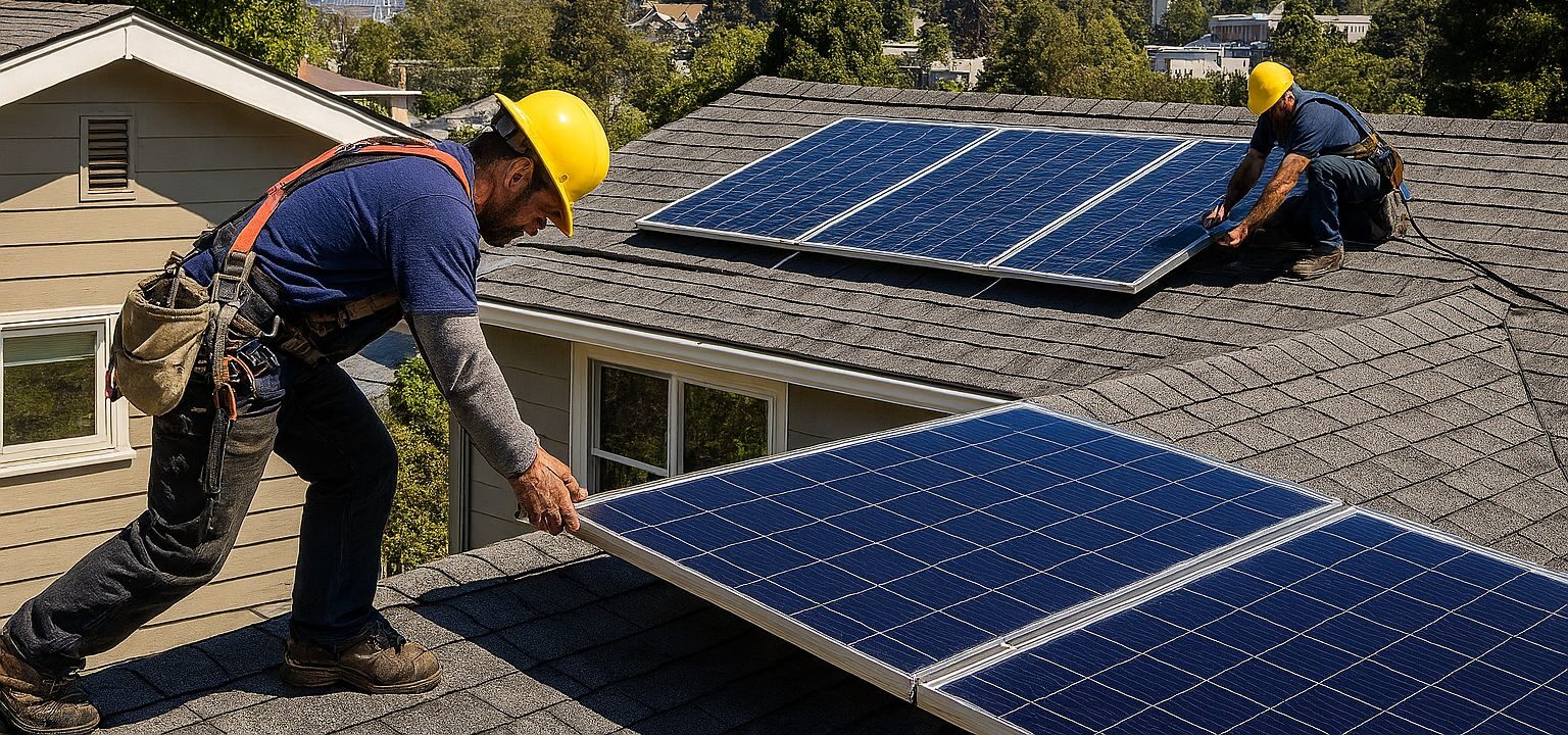 Residential Solar Installation Berkeley