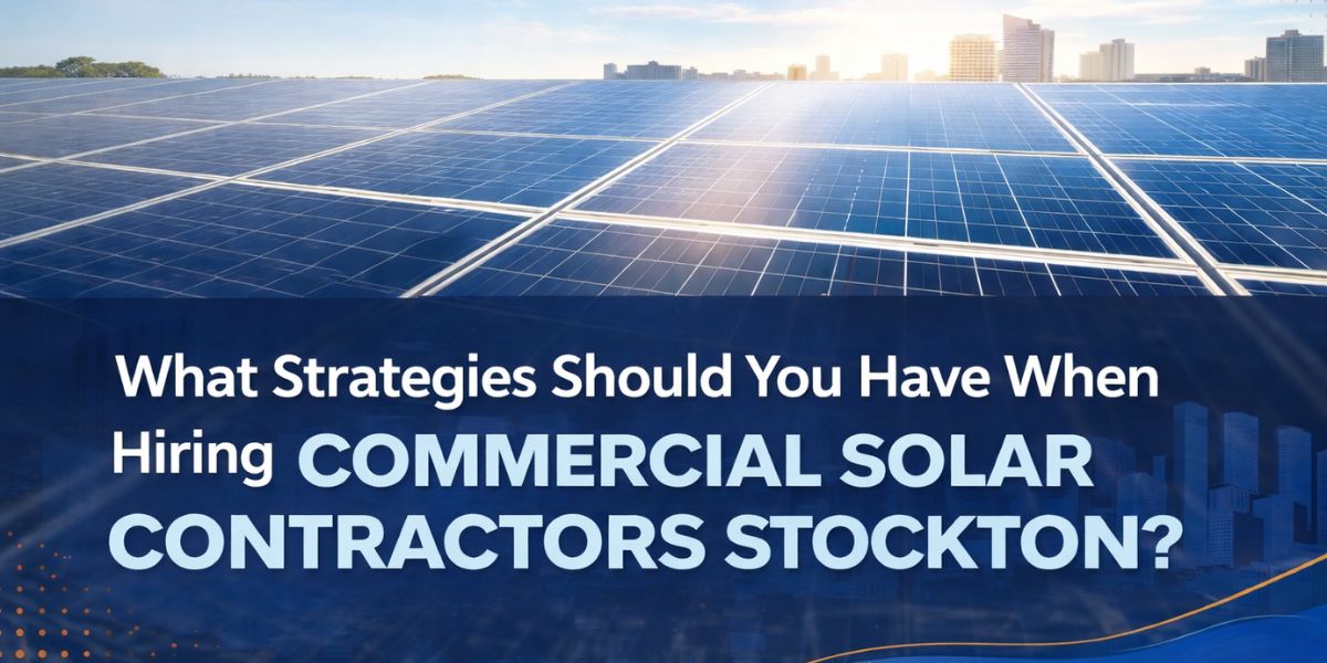 Commercial Solar Contractors Stockton