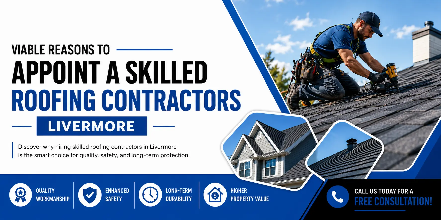 Viable Reasons to Appoint a Skilled Roofing Contractors Livermore